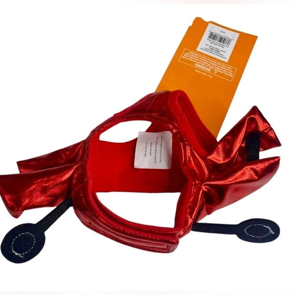 HYDE and EEK Boutique NWT Cat Biplane Headpiece OSFA Red and Black • Costume